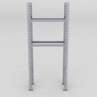 Däckställ 1 fack med 2 bärlag (8 däck)