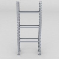 Däckställ 1 fack med 3 bärlag (12 däck)