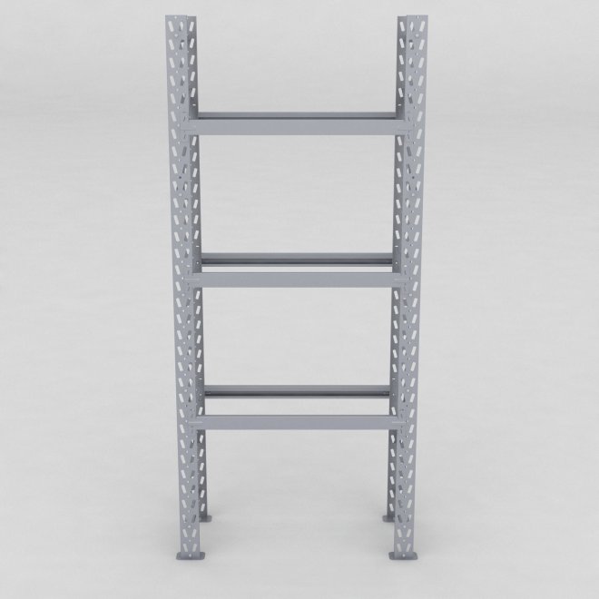 Däckställ 1 fack med 3 bärlag (12 däck)