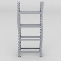 Däckställ 1 fack med 4 bärlag (16 däck)