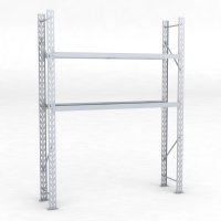 Däckställ 1 fack med 2 bärlag (18 däck)