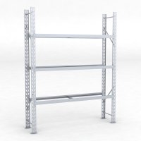 Däckställ 1 fack med 3 bärlag (27 däck)