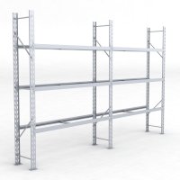 Däckställ 2 fack med 3 bärlag (54 däck)