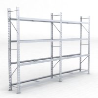 Däckställ 2 fack med 4 bärlag (72 däck)