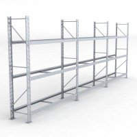 Däckställ 3 fack med 3 bärlag (81 däck)