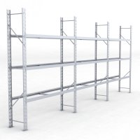 Däckställ 3 fack med 3 bärlag (81 däck)