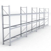 Däckställ 4 fack med 3 bärlag (108 däck)