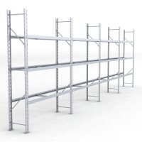 Däckställ 4 fack med 3 bärlag (108 däck)