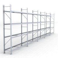 Däckställ 5 fack med 4 bärlag (180 däck)