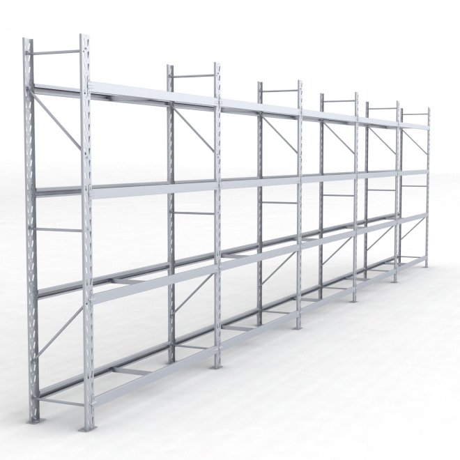 Däckställ 5 fack med 4 bärlag (180 däck)