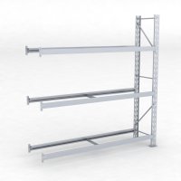 Reifenregal-Anbaufeld mit 3 Fachböden (27 Reifen)