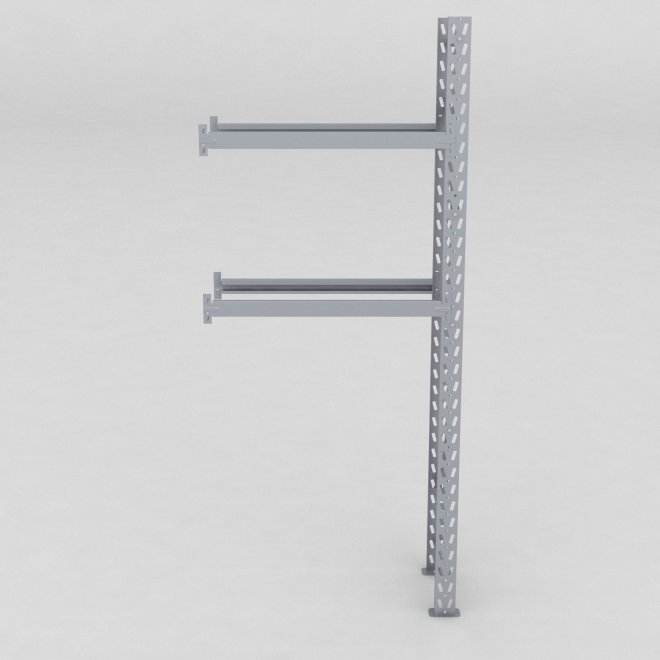 Däckställ tillbygnadsdel med 2 bärlag (8 däck)