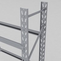 Däckställ tillbygnadsdel med 4 bärlag (16 däck)