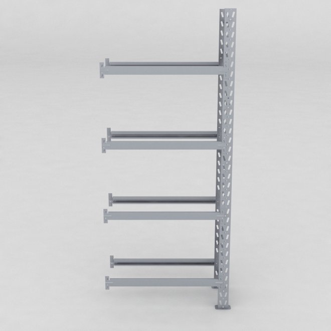 Däckställ tillbygnadsdel med 4 bärlag (16 däck)