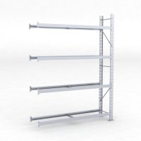 Reifenregal-Anbaufeld mit 4 Fachböden (36 reifen)