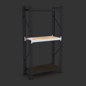 Komplet hylde til lagerreol