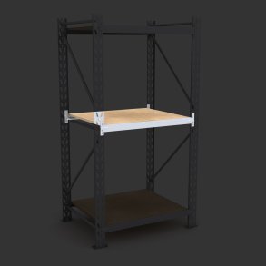 Komplet hylde til lagerreol