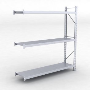 Frlngningsfack Combi 75 med 3 metallhyllor