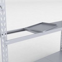 Frlngningsfack Combi 75 med 4 metallhyllor