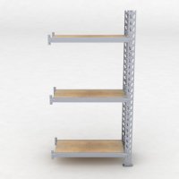 Lagerhylla H: 200 D: 45 cm 3 hyllplan