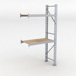 Lagerhylla H: 200 D: 50 cm 2 hyllplan