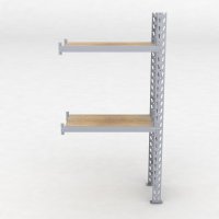 Lagerhylla H: 200 D: 50 cm 2 hyllplan