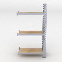 Lagerhylla H: 200 D: 50 cm 3 hyllplan