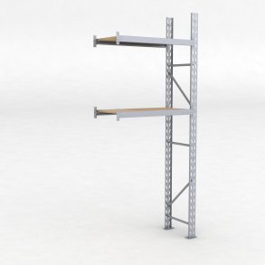 Lagerhylla H: 250 D: 45 cm 2 hyllplan