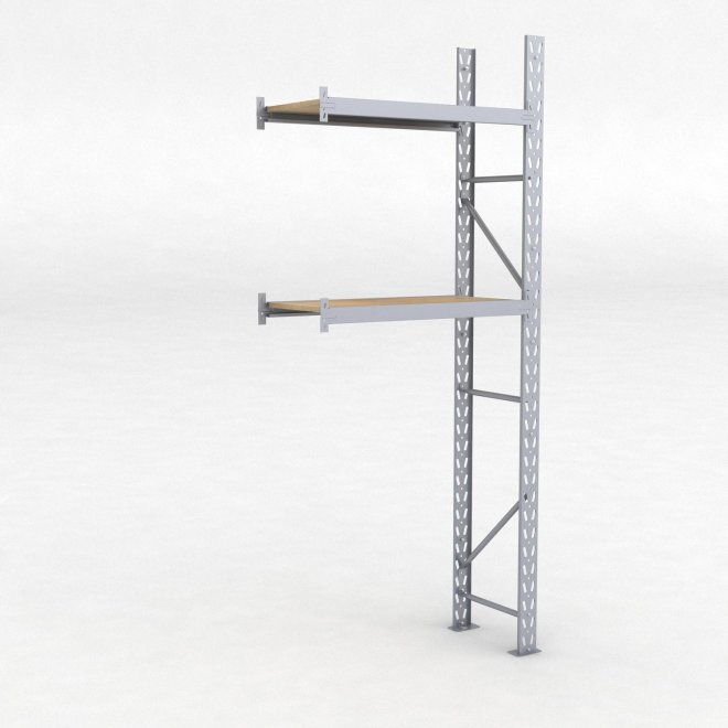 Lagerhylla H: 250 D: 45 cm 2 hyllplan