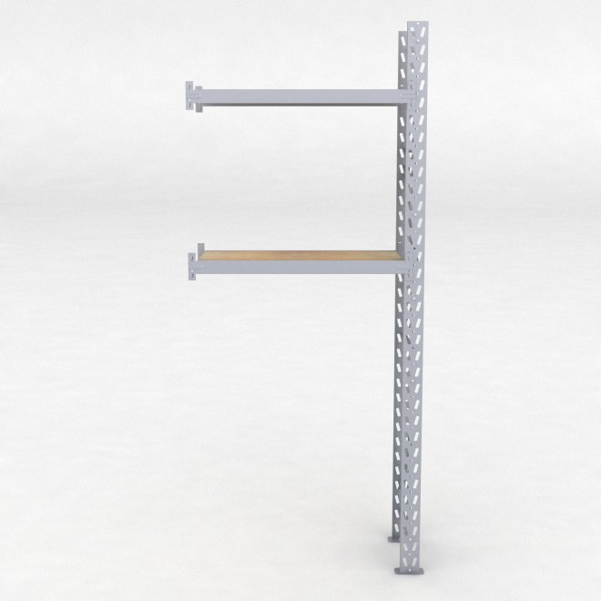 Lagerhylla H: 250 D: 45 cm 2 hyllplan