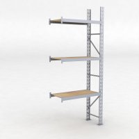 Lagerhylla H: 250 D: 45 cm 3 hyllplan