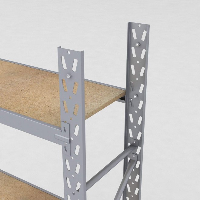 Lagerhylla H: 250 D: 45 cm 3 hyllplan