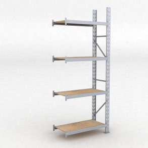 Lagerhylla H: 250 D: 45 cm 4 hyllplan