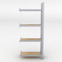 Lagerhylla H: 250 D: 45 cm 4 hyllplan