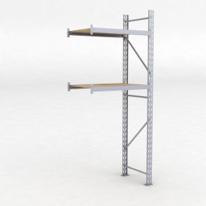 Lagerhylla H: 250 D: 60 cm 2 hyllplan