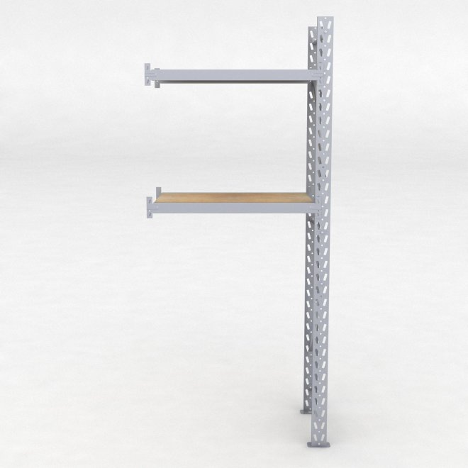 Lagerhylla H: 250 D: 60 cm 2 hyllplan