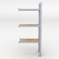 Lagerhylla H: 250 D: 60 cm 3 hyllplan