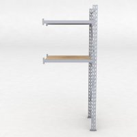 Lagerhylla H: 250 D: 80 cm 2 hyllplan