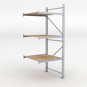 Lagerhylla H: 250 D: 100 cm 3 hyllplan