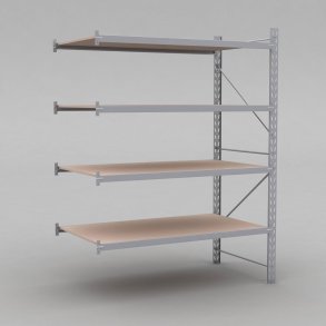 Tillbyggnadsdel Combi 75 med 4 hyllor