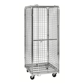 Transportk�fig mit Gitter und abschlie�barer T�r