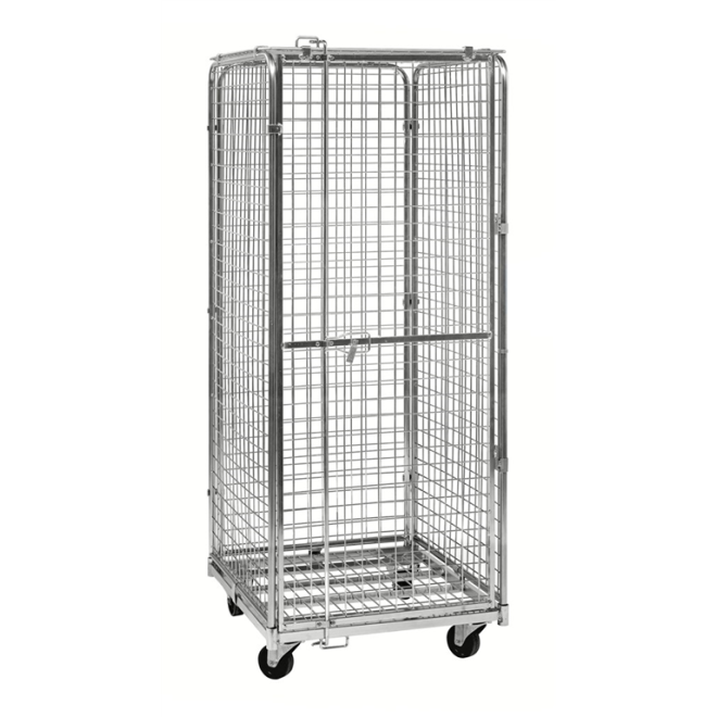 Transportk�fig mit Gitter und abschlie�barer T�r