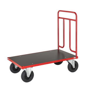 Plattformwagen in Rot