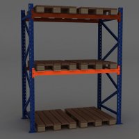 Traverse fr Palettenregale, 1 Stck