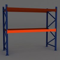 Brbalk till pallstll, 1 stk.