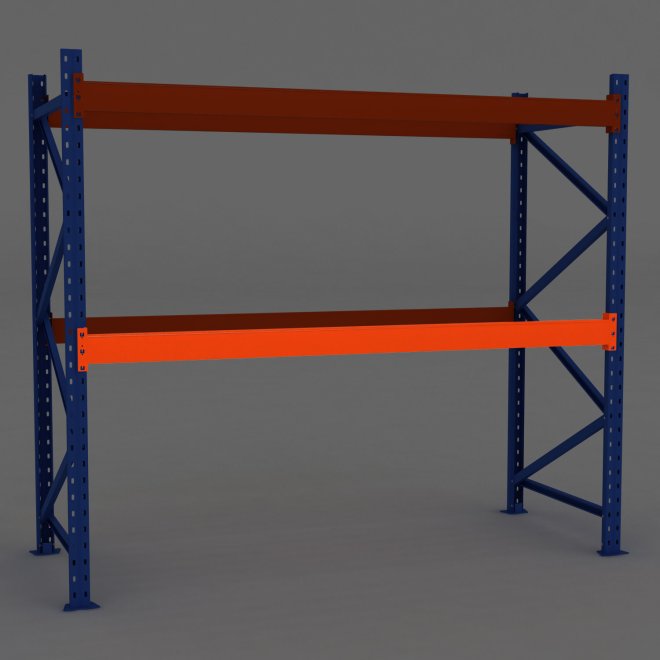 Brbalk till pallstll, 1 stk.