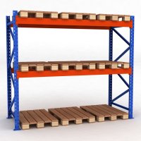 Brbalk till pallstll, 1 stk.