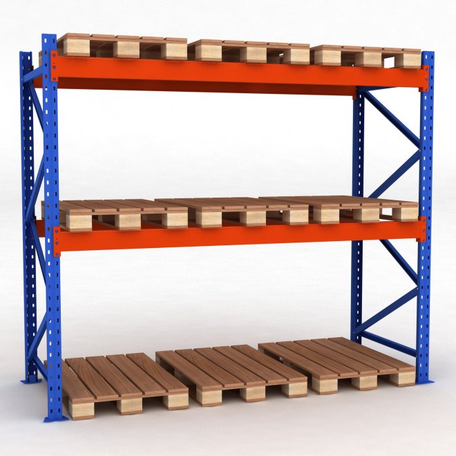 Brbalk till pallstll, 1 stk.