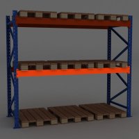 Brbalk till pallstll, 1 stk.