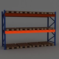 Brebjlke til pallereol, 1 stk.